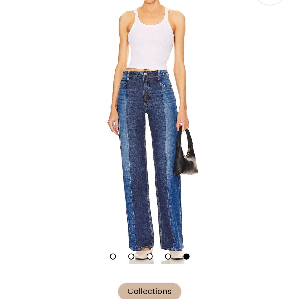 GRLFRND Vera Seamed Tonal Flare Jean